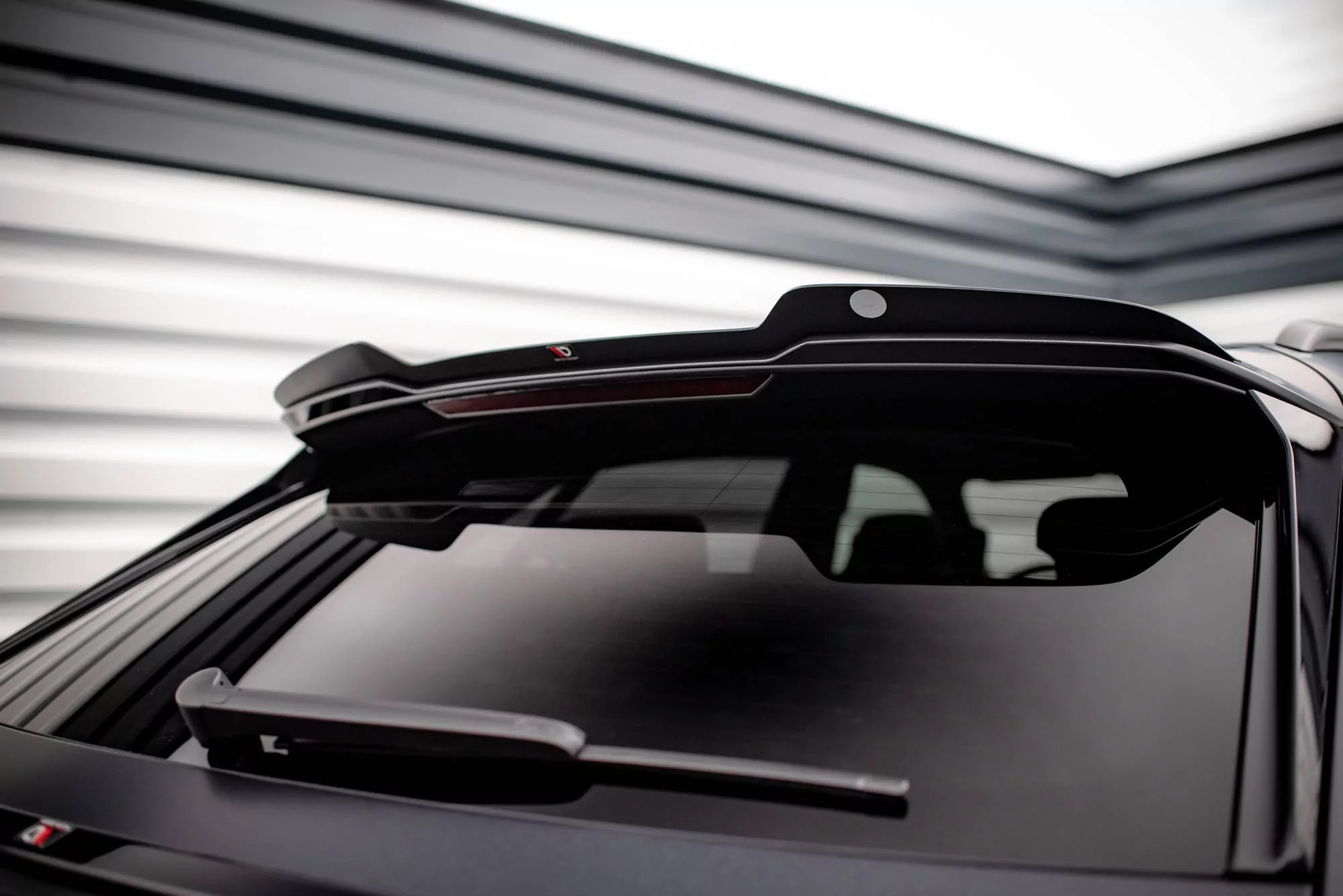 HĂ¶her Spoiler CAP Für Audi RSQ8 Mk1 Schwarz Hochglanz