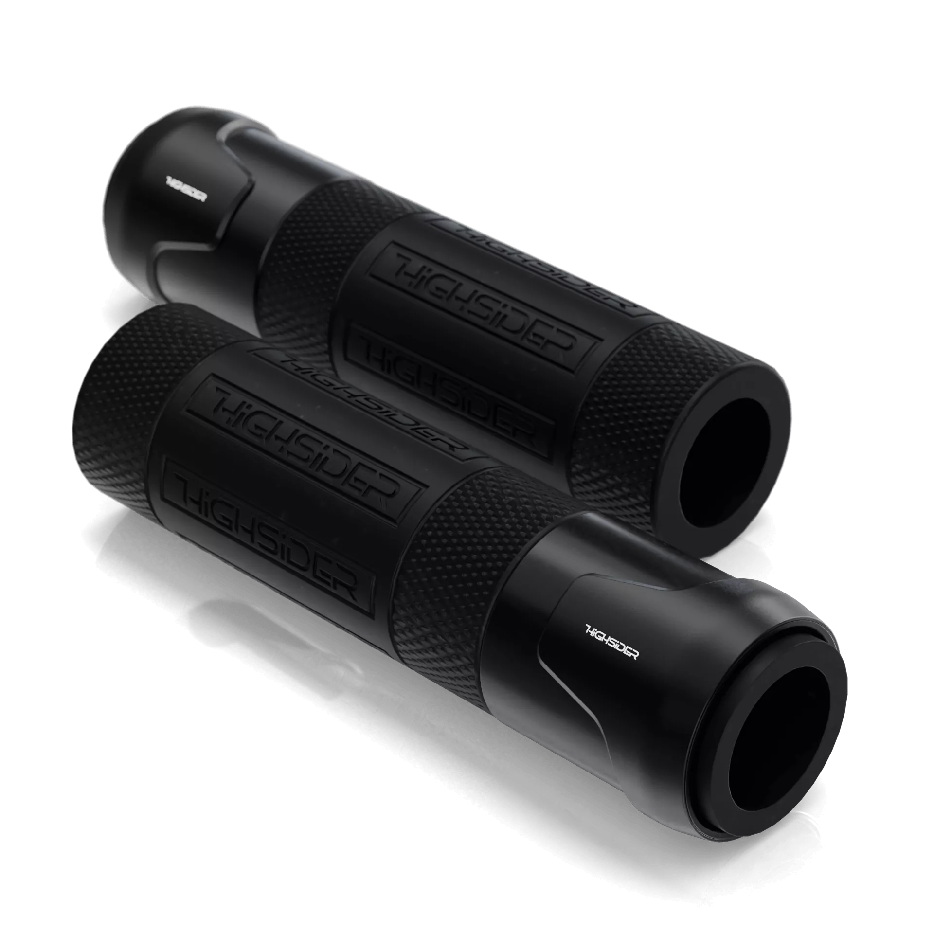 HIGHSIDER Akron Lenkergriffgummi, 7/8 Zoll (22,2 mm), 132 mm, Schwarz