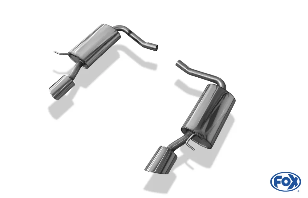 Ford Cougar Typ BCV  Endschalldämpfer rechts/links - 115x85 Typ 38 rechts/links