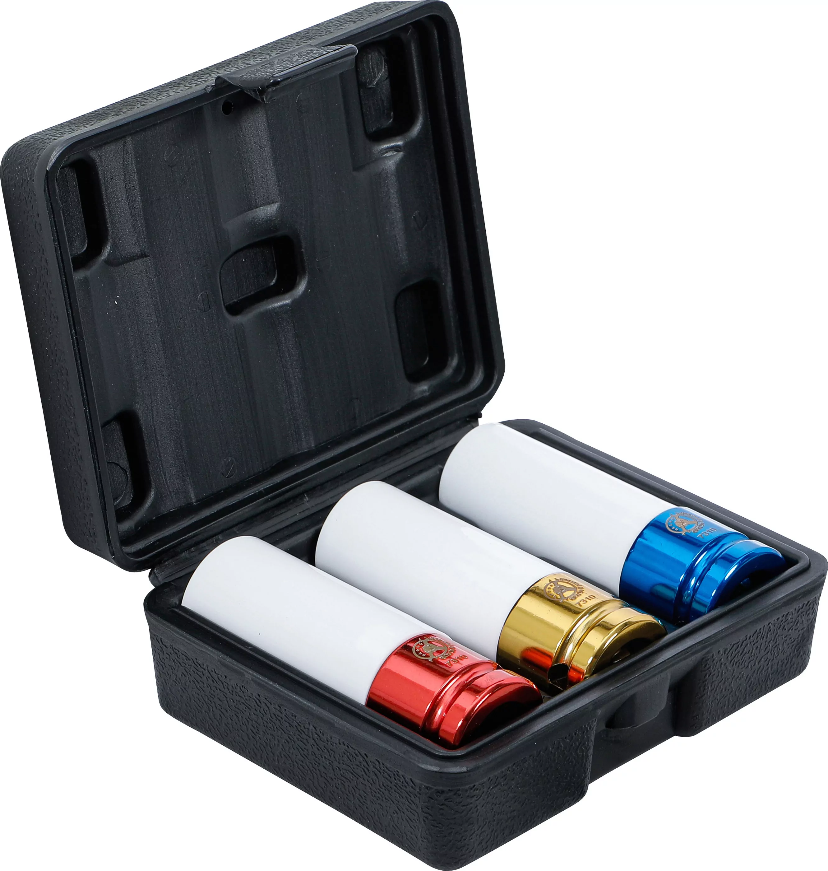 Kraft-Schoneinsatz-Satz | Antrieb Innenvierkant 12,5 mm (1/2") | SW 17 - 19 - 21 mm | 3-tlg.