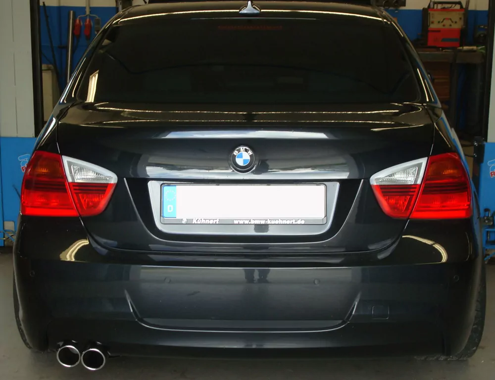 BMW E90/91/92 - 325d/ 330d  Endschalldämpfer - 2x80 Typ 12