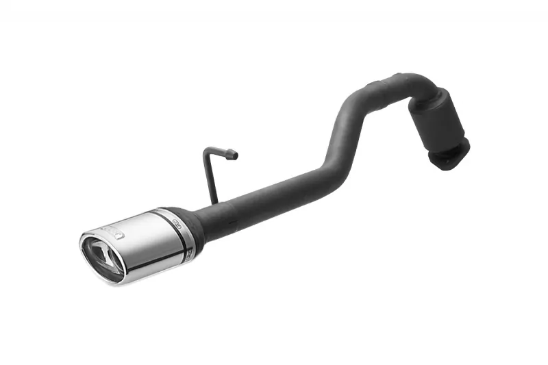 Ulter Sportauspuff für Toyota Yaris III 2011-2015 - 1 Endrohr Oval 120×80