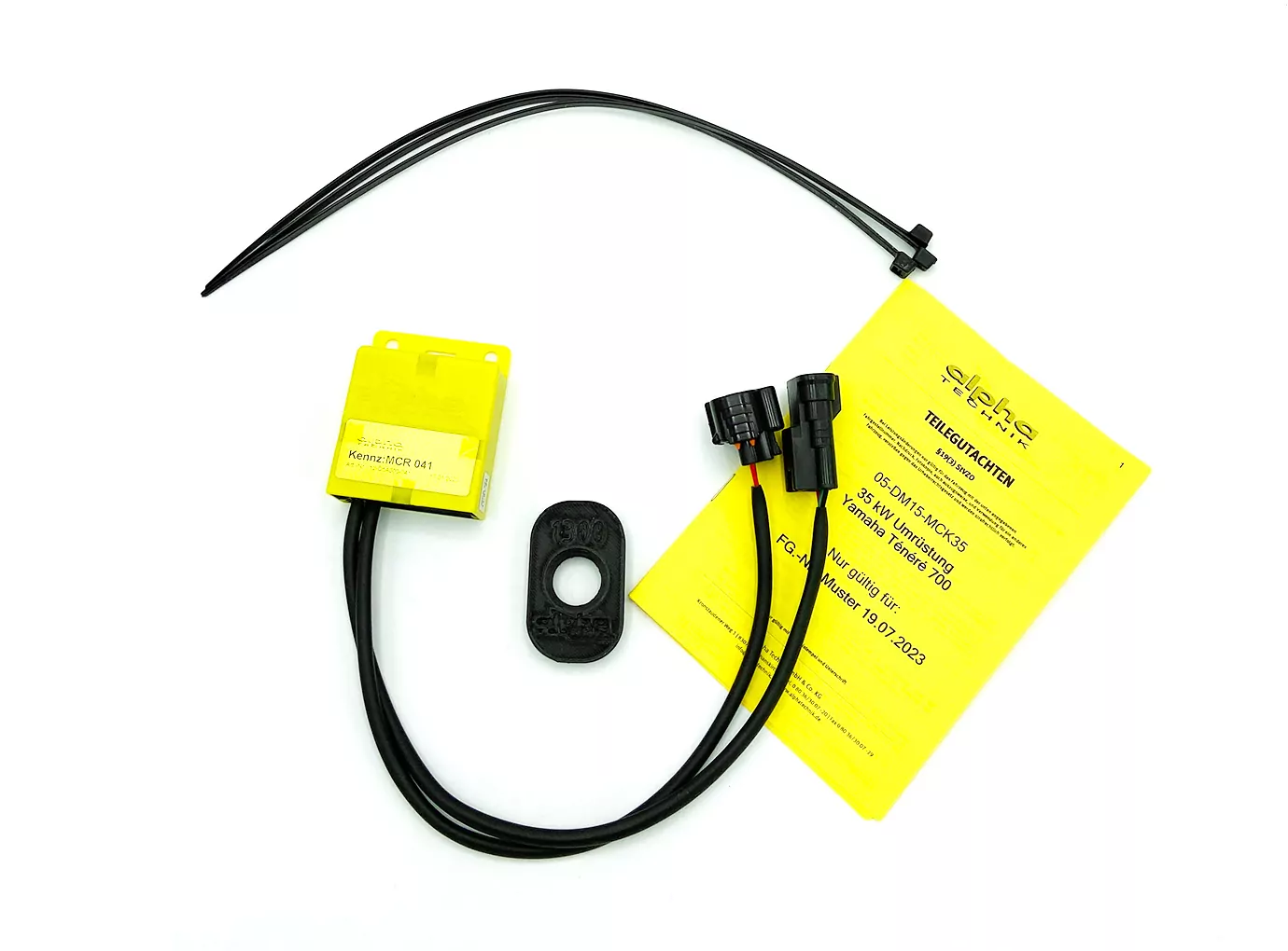 Drosselkit 35 kW für Yamaha Tenere 700 Typ DM15 ab Modelljahr 2023-