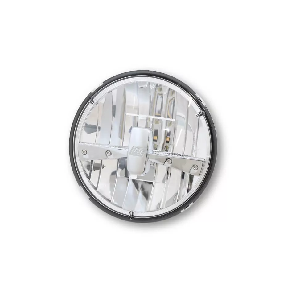 HIGHSIDER pro 7 Zoll Hauptscheinwerfereinsatz Typ 3 LED Schwarz E-Geprüft