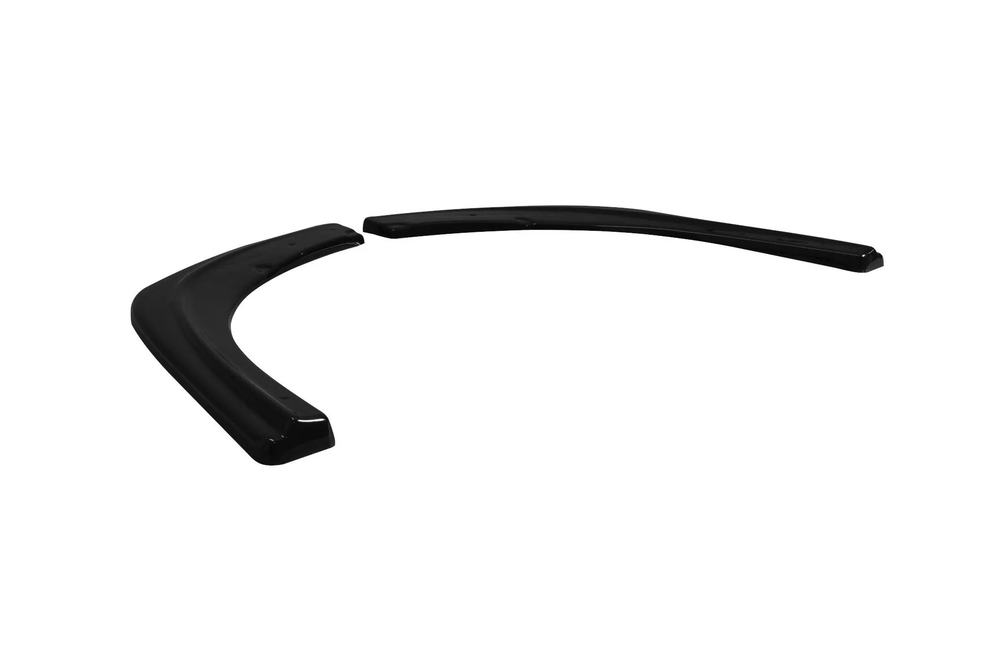 Heck Ansatz Flaps Diffusor Passend Für Diffusor Passend Für FORD TRANSIT CUSTOM MK.1 FL 2018 Schwarz Hochglanz Schwarz Hochglanz