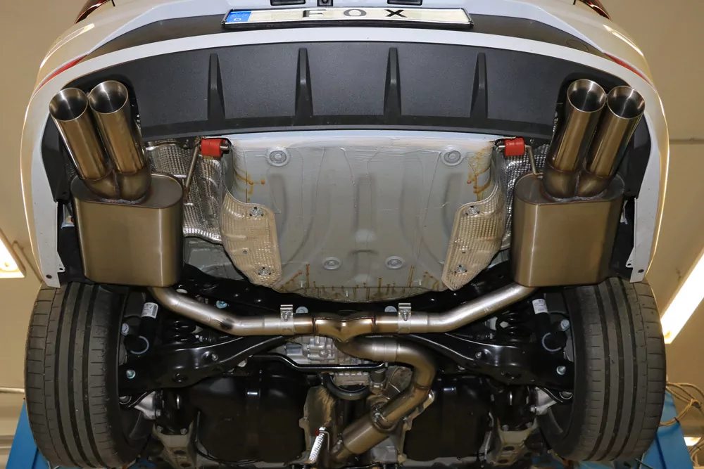 Seat Leon 5F ST 4x4 - Cupra 300  Endschalldämpfer rechts/links - 2x80 Typ 25 rechts/links