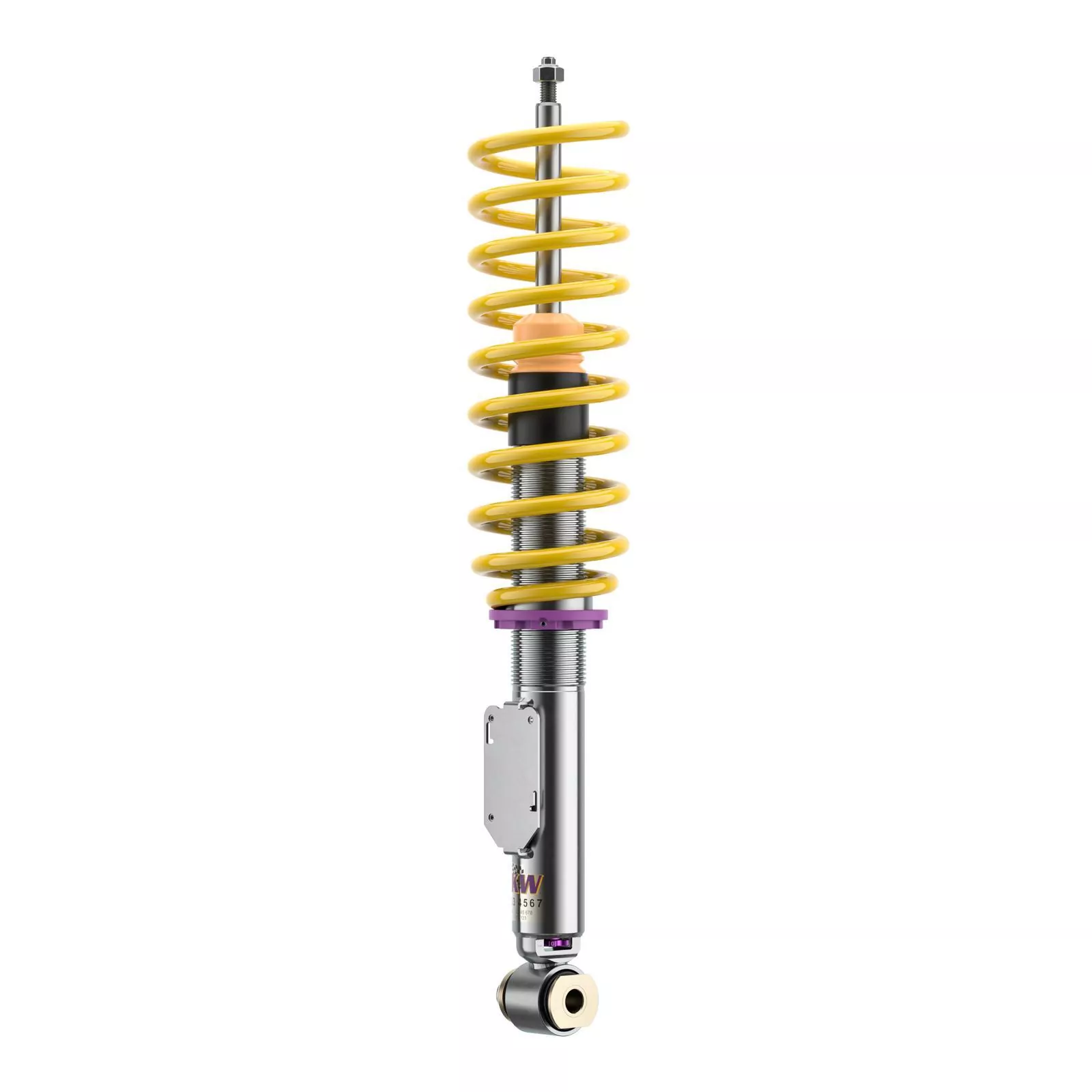 KW Gewindefahrwerk V3 inox (inkl. Stilllegung f. elektr. Dämpfer) BMW 6er Gran Coupe (F06) 6C, M5/M6 Allrad 03/2012-10/2018