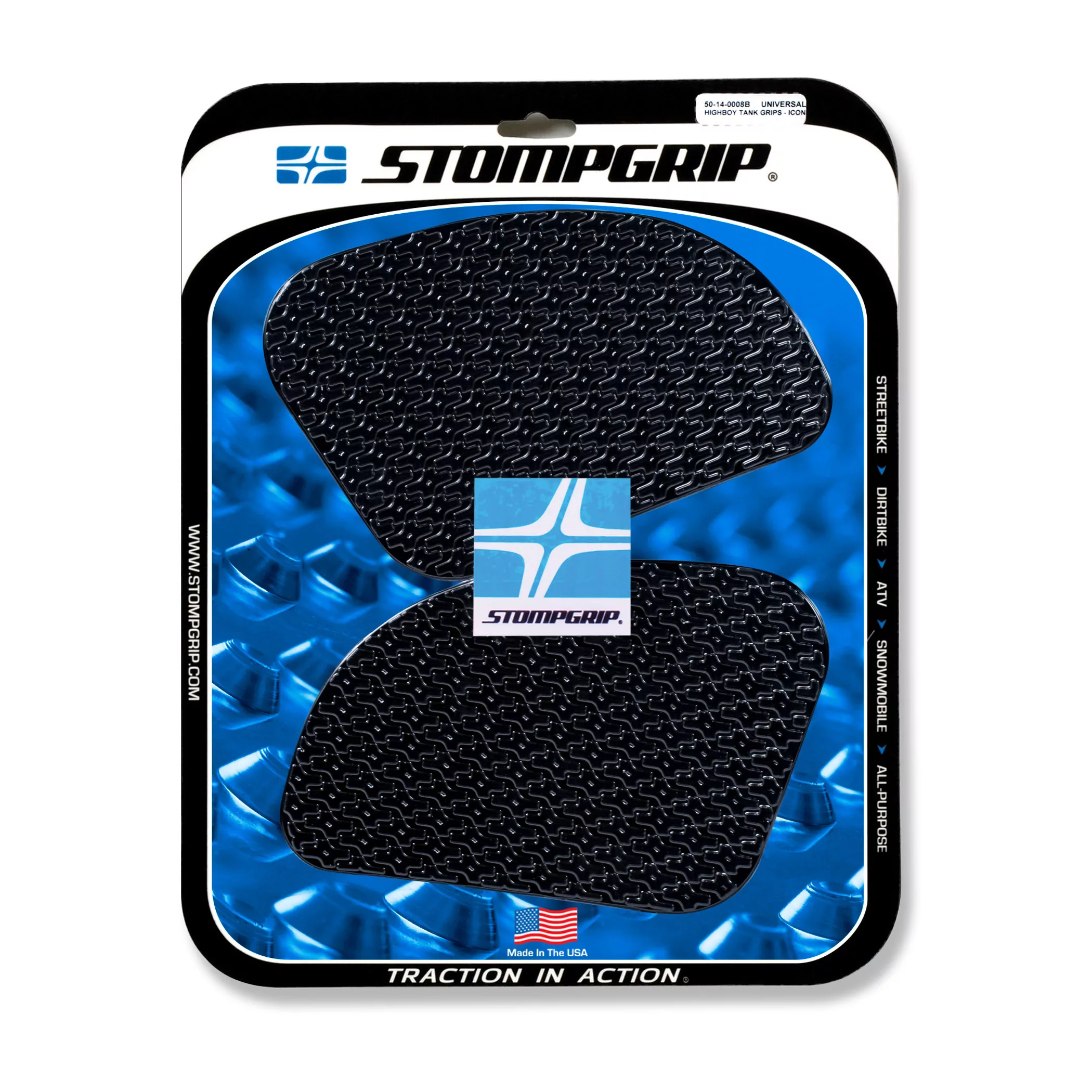 Stompgrip Traction Pad Icon für Honda Monkey 19-22 Schwarz