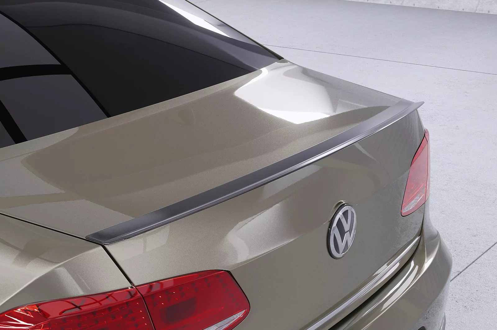 Heckflügel mit ABE für VW Passat B7 Typ 3C HF605 Strukturiert (schwarz matt)