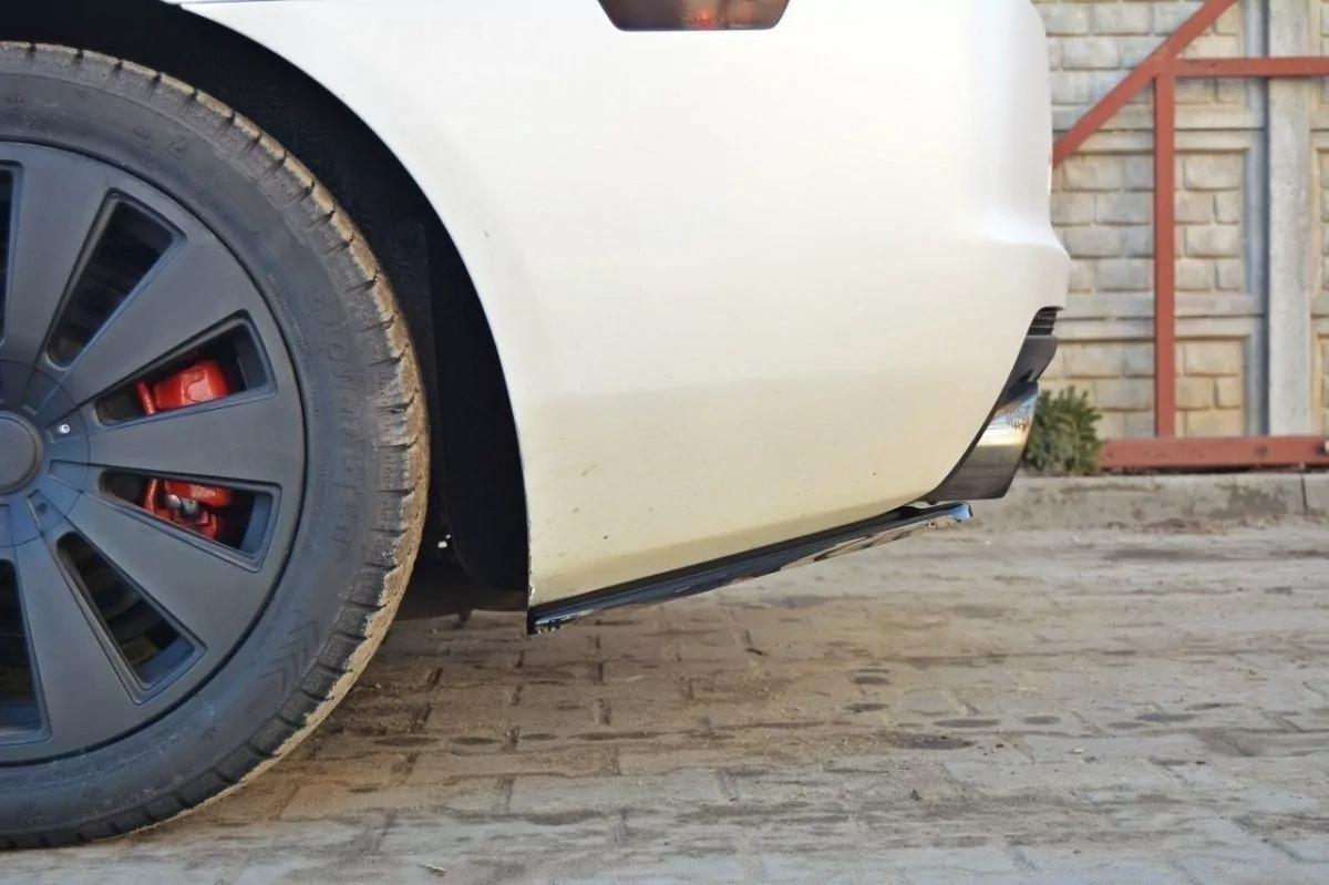 Heck Ansatz Flaps Diffusor Passend Für Diffusor Passend Für CHEVROLET CAMARO V SS - EU, US VERSION (vor FL) Schwarz Hochglanz Schwarz Hochglanz