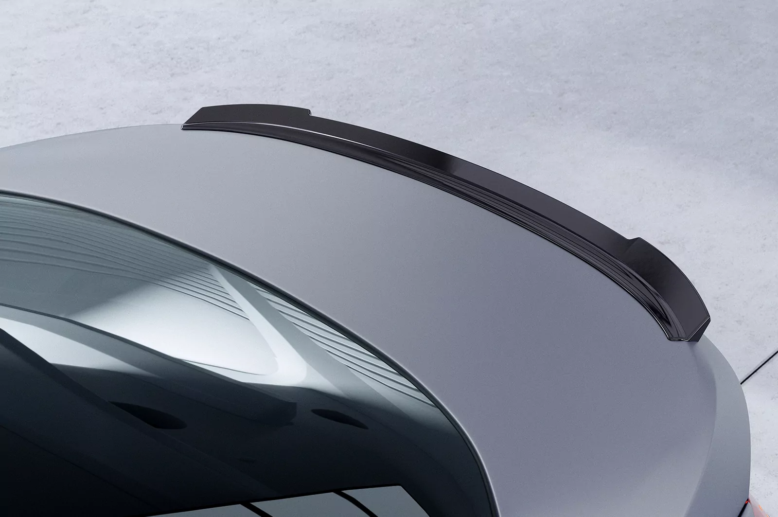 Heckflügel mit ABE für BMW 6er E63/E64 HF649 Strukturiert (schwarz matt)