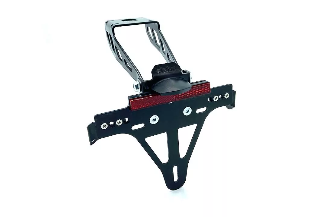 alpha Technik Kennzeichenhalter für KTM 390 Duke, Typ KTM IS DUKE, ab Modelljahr 2017 -