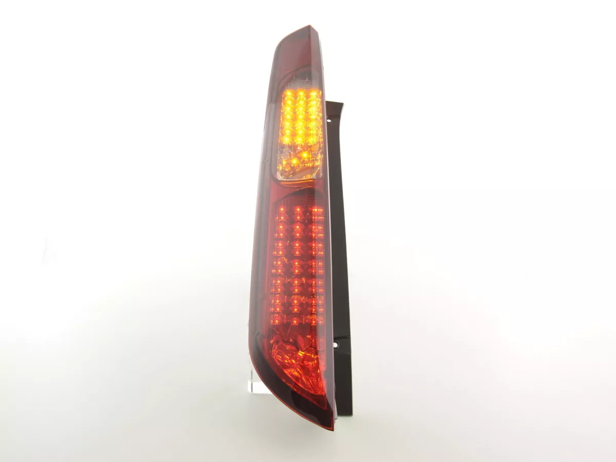 LED Rückleuchten Set Ford Focus 2 5-türig Bj. 04-08 rot/schwarz