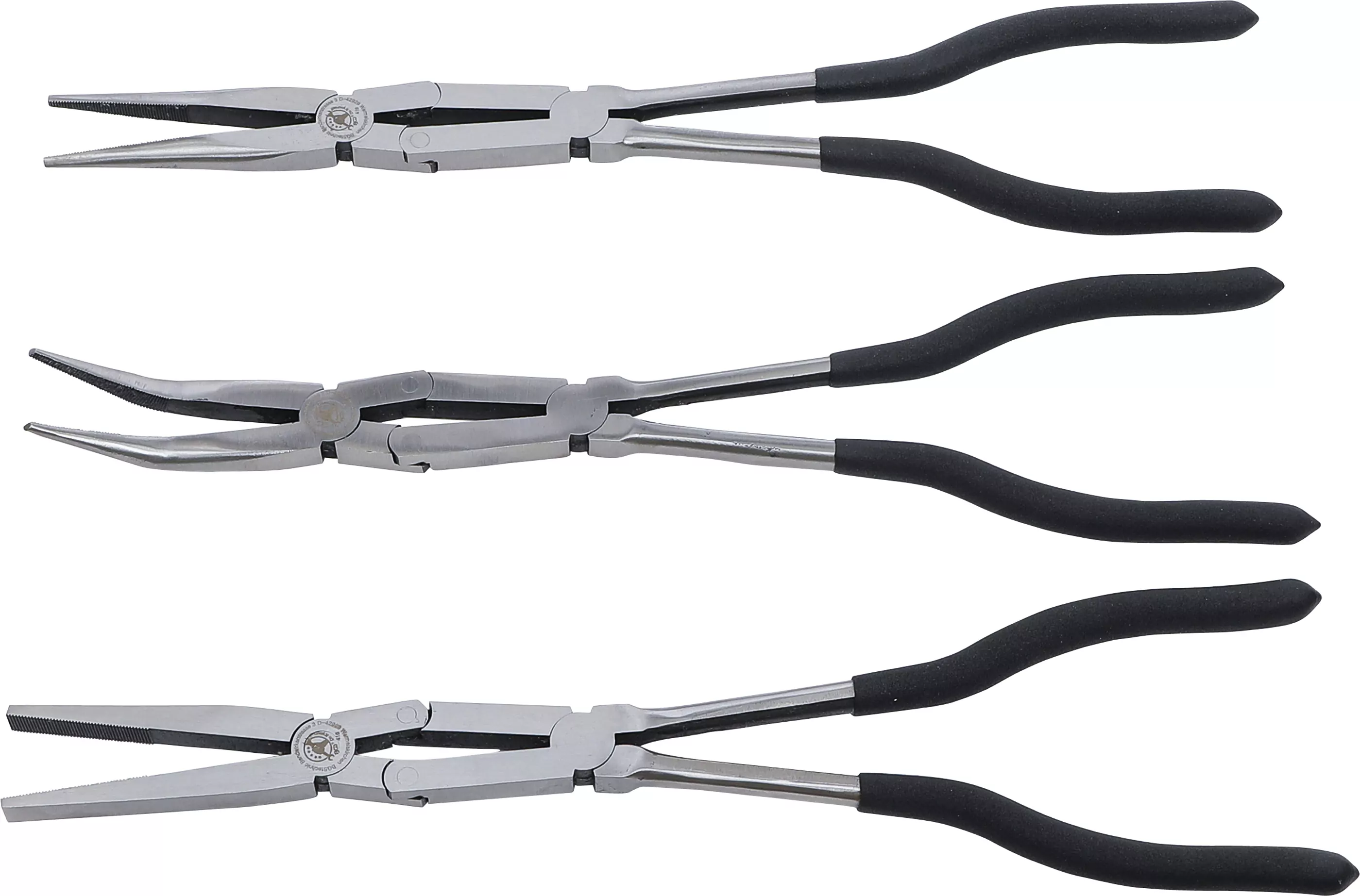 Doppelgelenk-Zangen-Satz | 3-tlg.