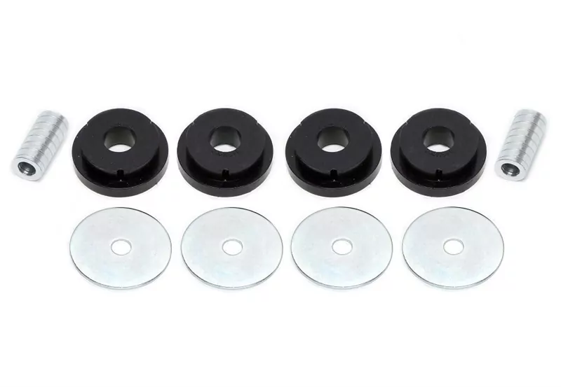 TA Technix PU-Buchsen passend für BMW 5er Serie E34 / 7er Serie E32 / 8er Serie E31 / Vorderachse-Lager am Querlenker /- Druckstange zum Querträger innen