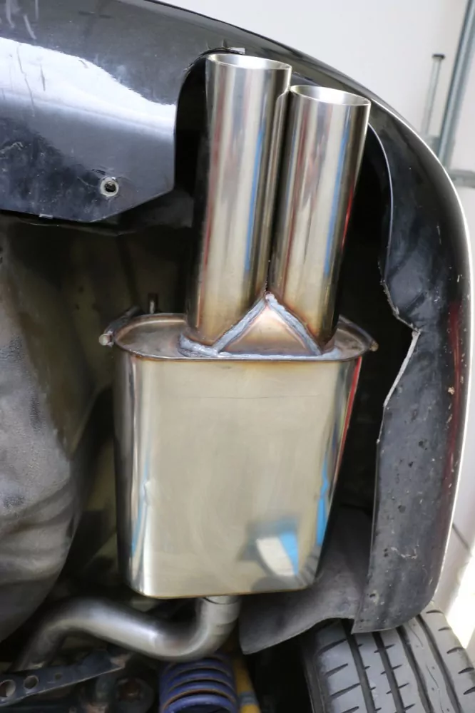 Skoda Octavia Typ 1Z RS inkl. Facelift  Endschalldämpfer rechts/links - 2x76 Typ 25 rechts/links