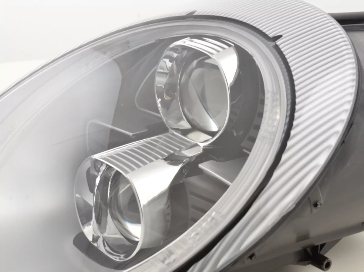Scheinwerfer Set Daylight LED TFL-Optik Porsche 911 Typ 997 Bj. 04-08 chrom