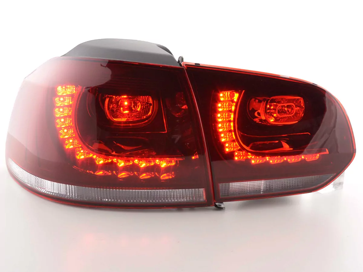 LED Rückleuchten Set VW Golf 6 Typ 1K Bj. 2008-2012 rot/klar GTI-Look