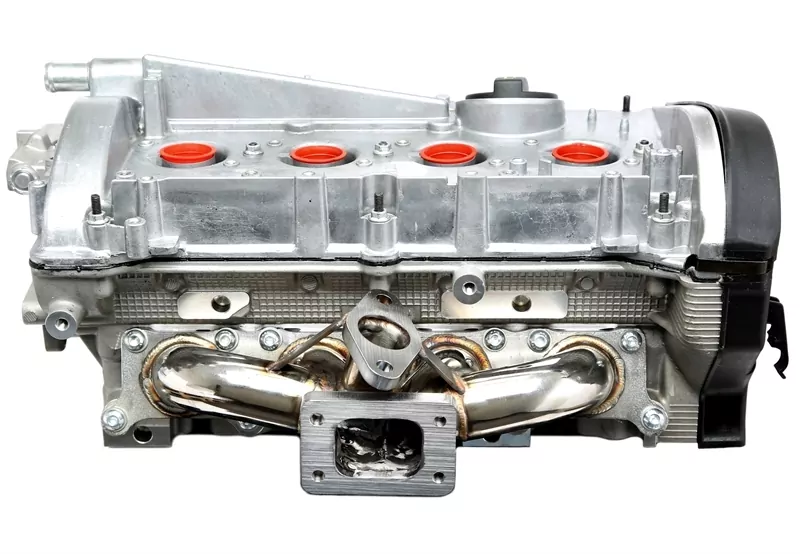 TA Technix Edelstahl Turbokrümmer mit T25 Flansch/mit Wastegate Anschluß 1.8T Motoren passend für Audi / Seat / Skoda / VW