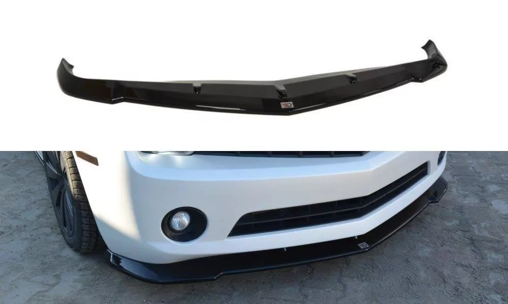 Front Ansatz Passend Für Passend Für CHEVROLET CAMARO V SS - US VERSION (vor FL) Schwarz Hochglanz Schwarz Hochglanz