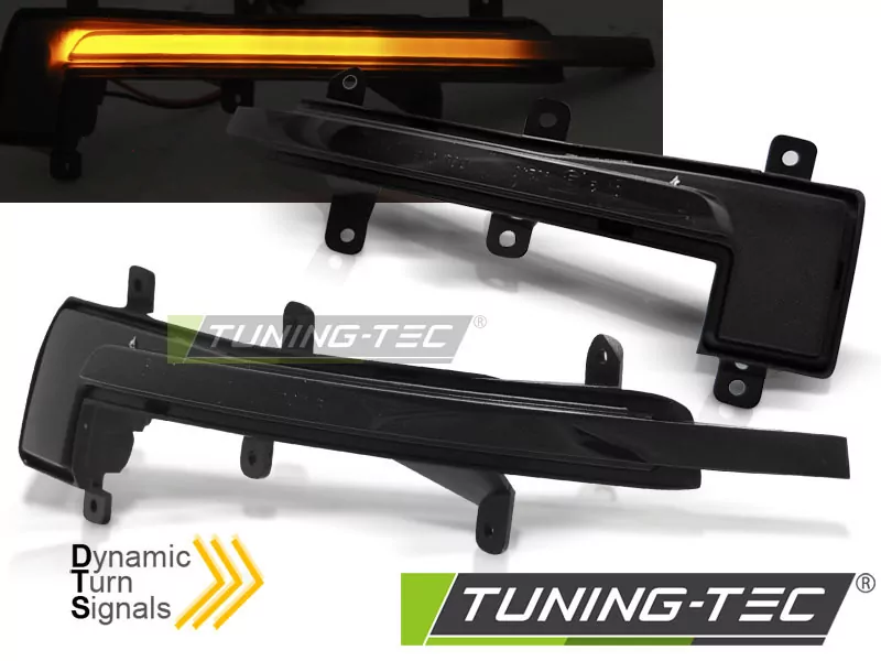 Side Direction In The Mirror Smoke Led Seq Fits Audi Tt 8j 06-14