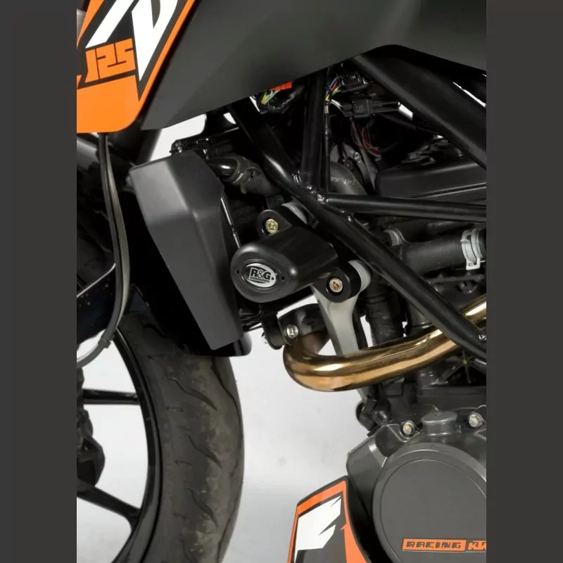 R&G Racing Sturzpads "No Cut" KTM Duke 200 2012-2023