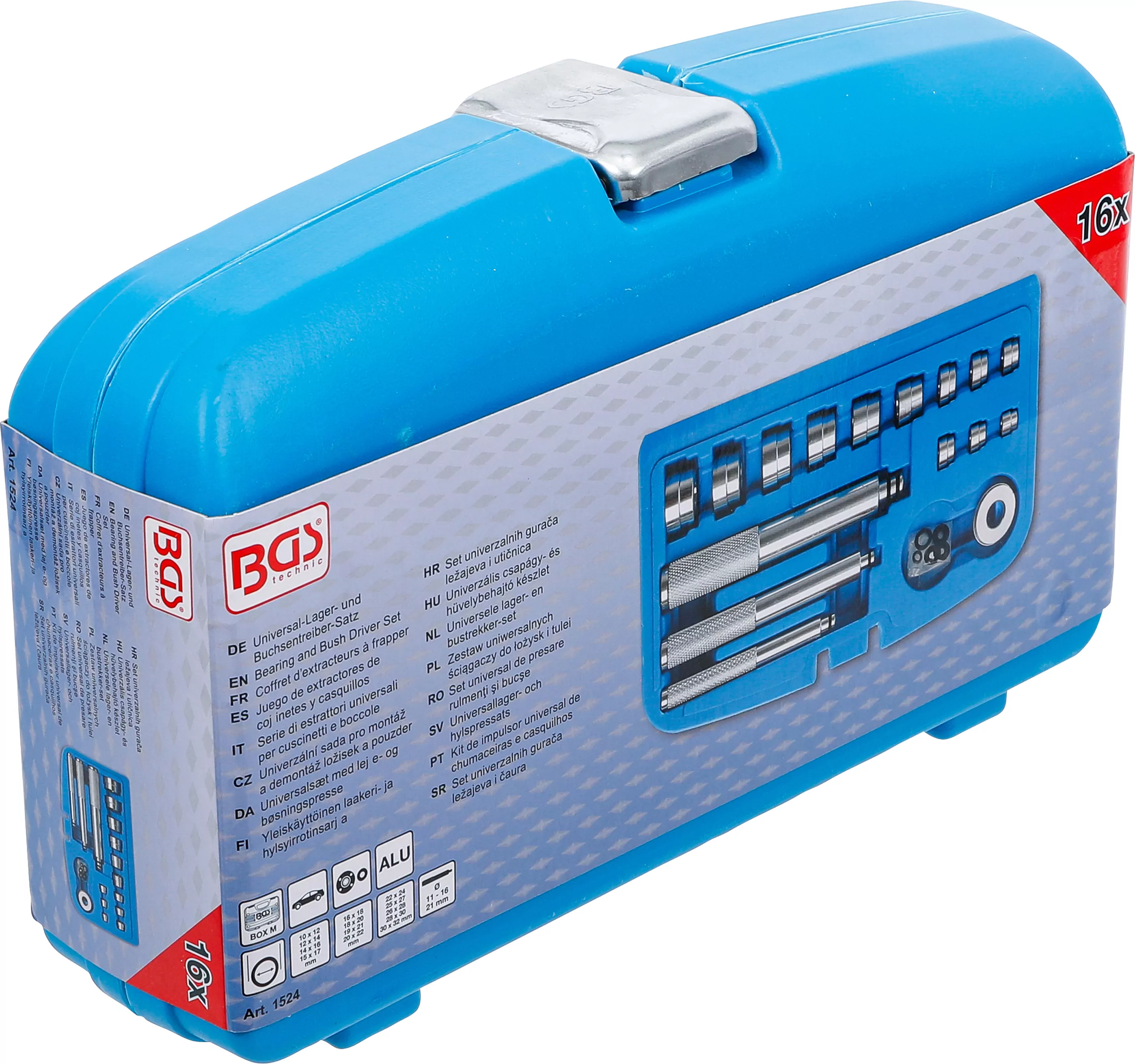 Universal-Lager- und Buchsentreiber-Satz | 16-tlg.