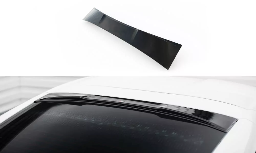 Heckscheiben Spoiler Für Chevrolet Corvette Stingray / Z06 C7 Schwarz Hochglanz