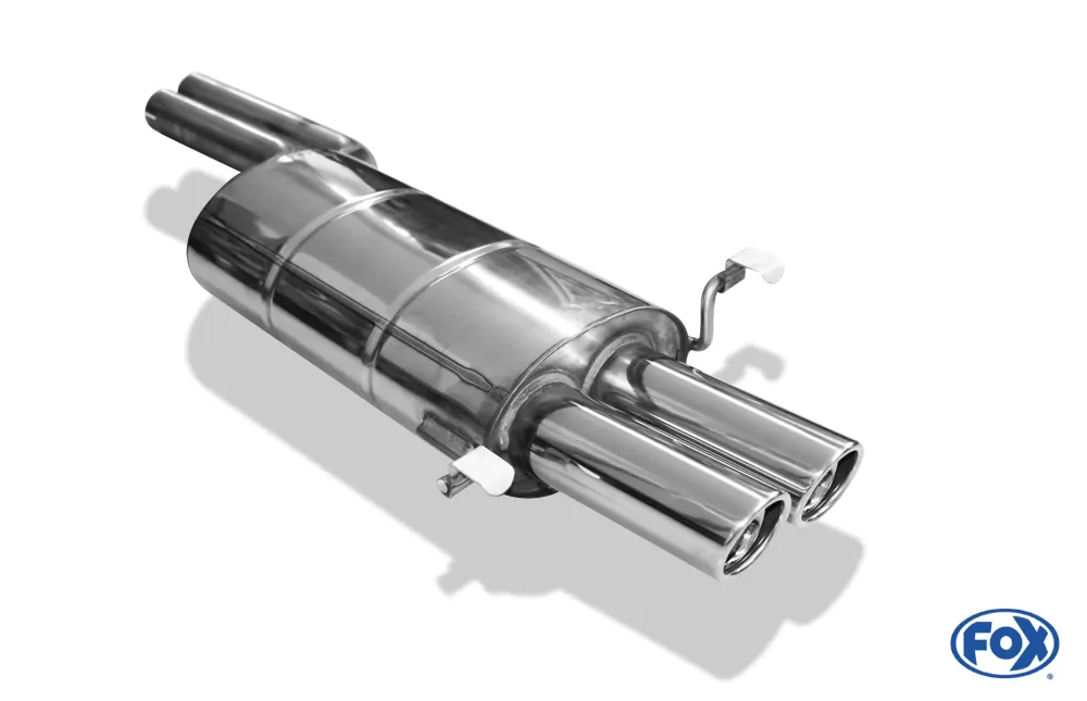 Audi A8/ S8 Typ D2 - ohne Anhängerkupplung Endschalldämpfer - 2x76 Typ 17