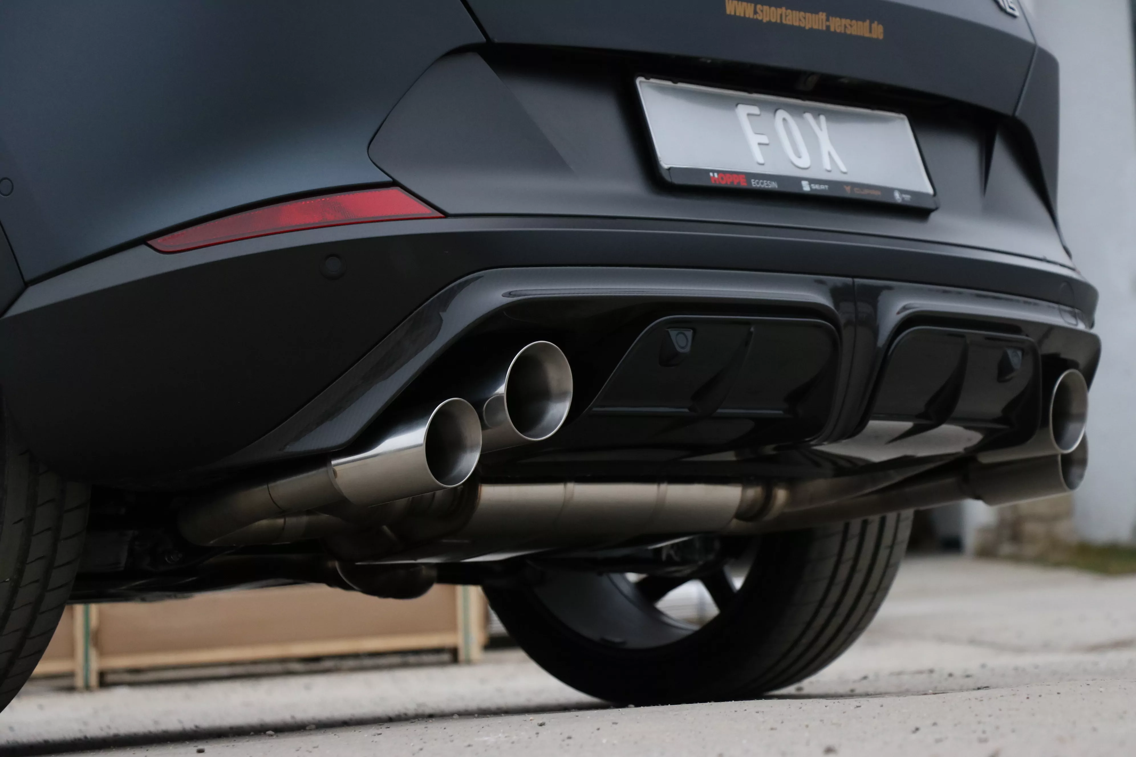 CUPRA Formentor 4x4 - VZ5  Endschalldämpfer mit 2 Abgasklappen - 2x100 und 2x90 Typ 25