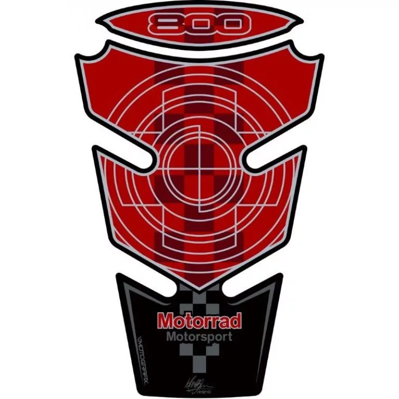 BMW F 800 R / S / ST Motografix 3D Gel Tank Pad Protector TB008R