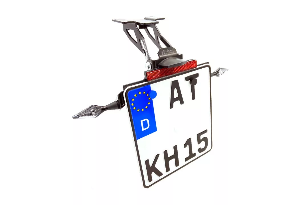 alpha Technik Kennzeichenhalter für Yamaha R7 ab Modelljahr 2022- Typ RM39 / RM40