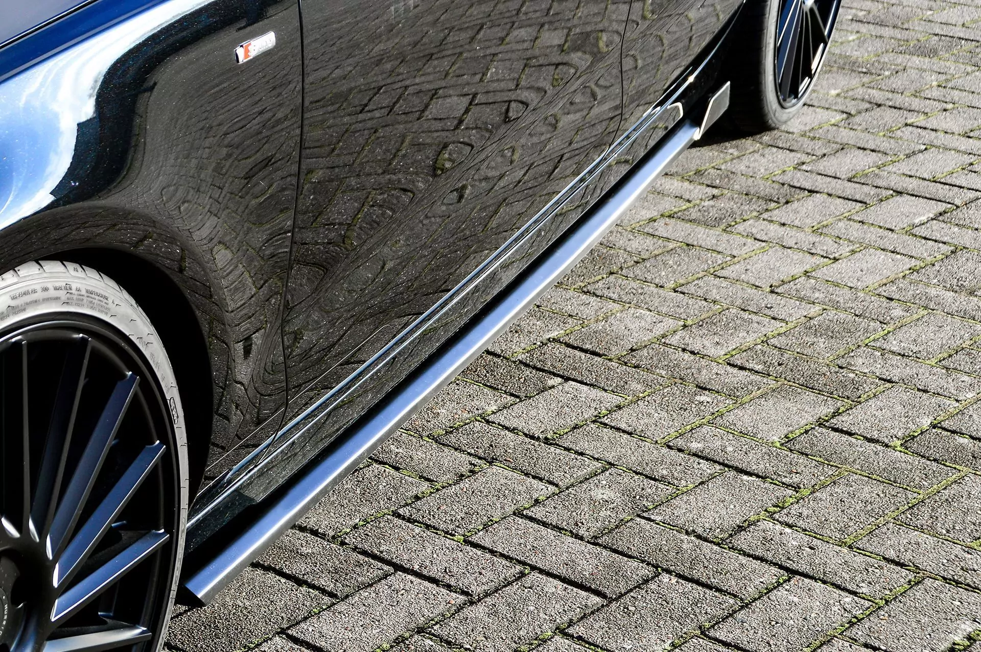 CUP Seitenschweller mit Wing hinten für Audi A7 C7 4G Facelift