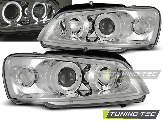 PEUGEOT 106 08.96-03 ANGEL EYES CHROME