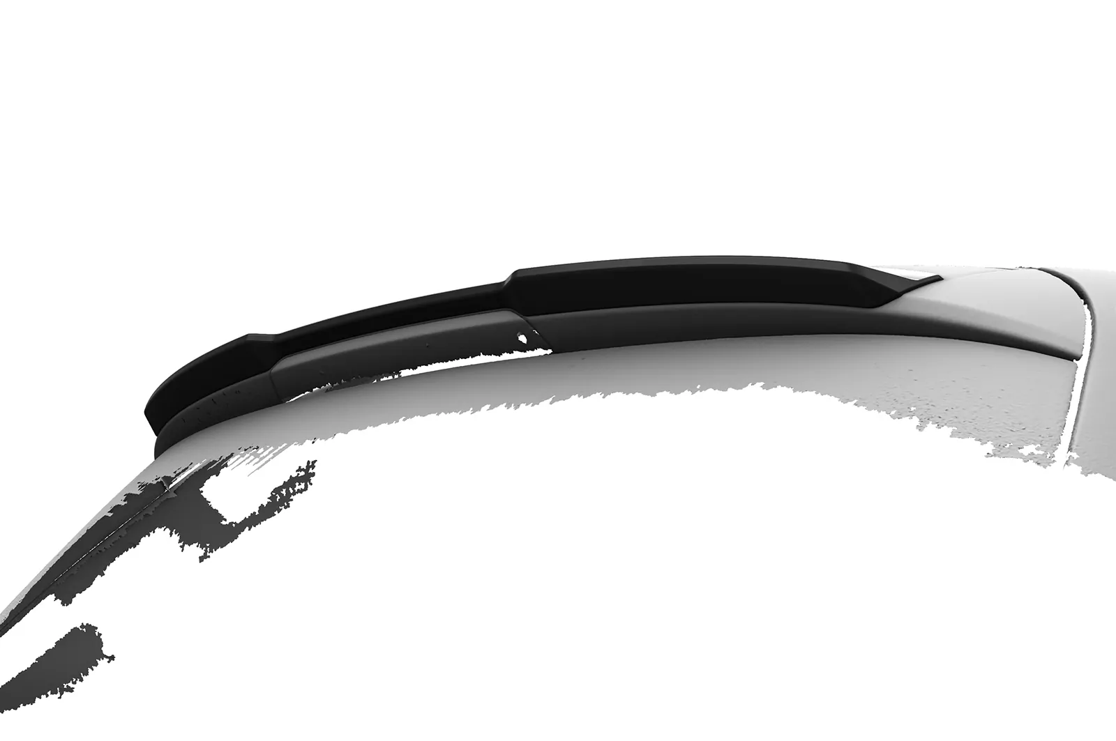 Heckflügel mit ABE für Ford Mondeo MK4 (BA7) Turnier HF130 Schwarz Strukturiert