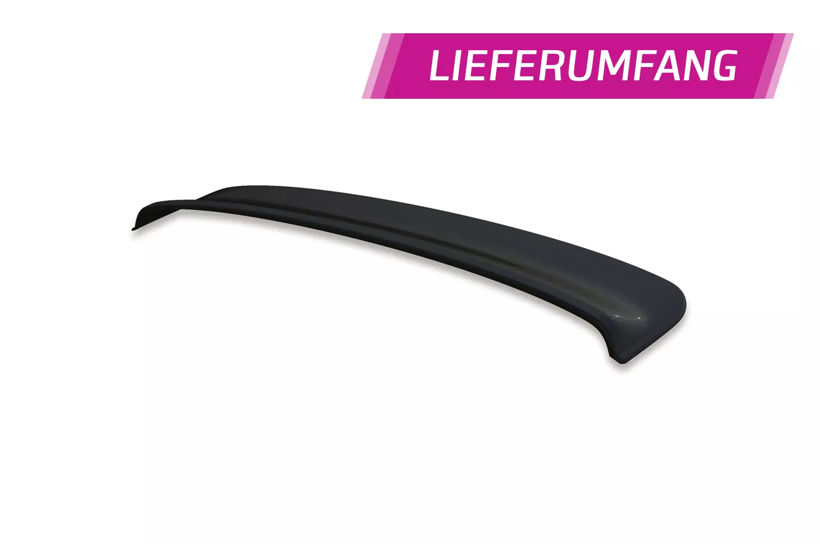 Heckscheibenblende für Porsche 911 / 992 HSB077 Strukturiert (schwarz matt)