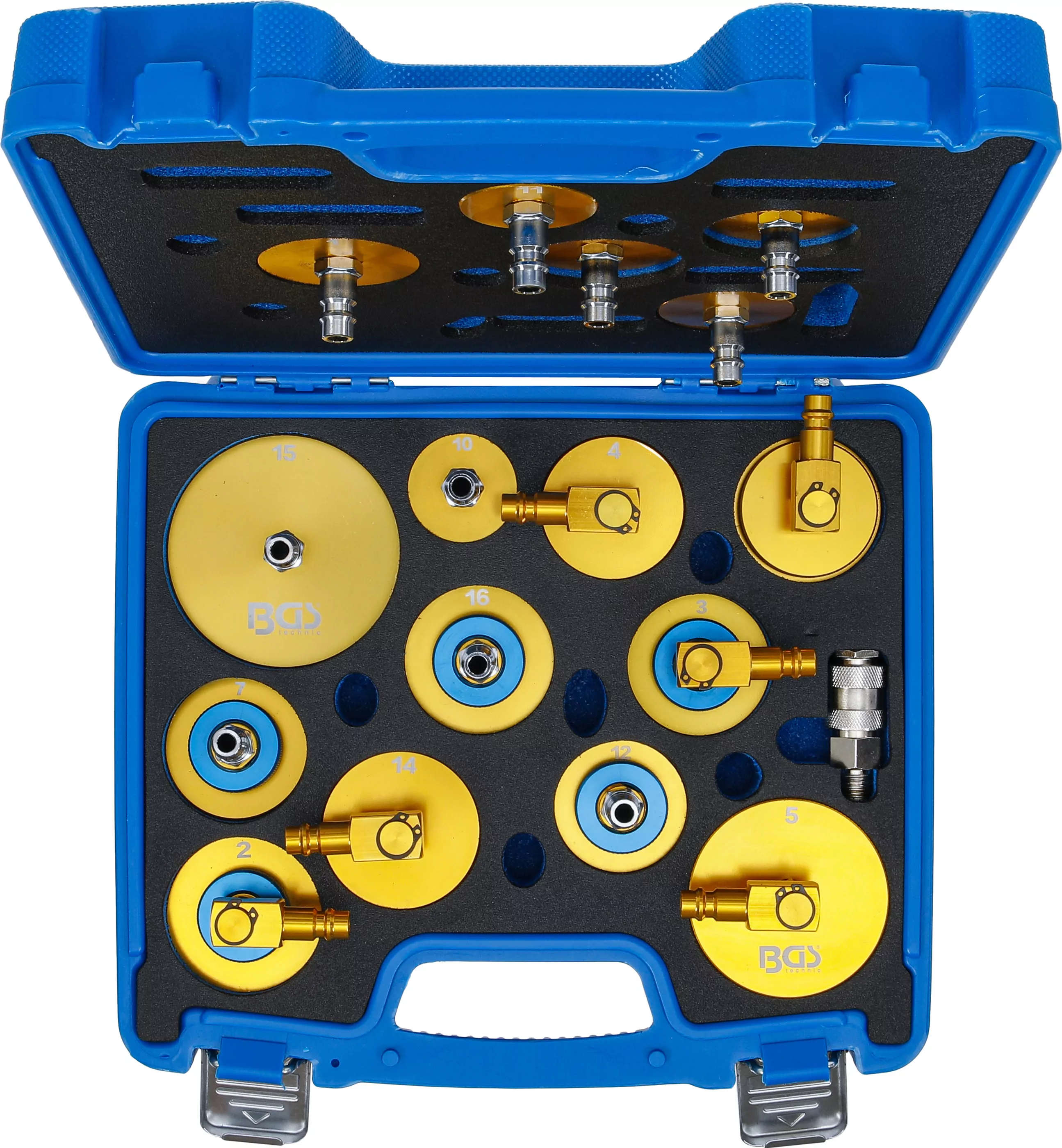 Adapter-Satz für Bremsenentlüfter | 17-tlg.