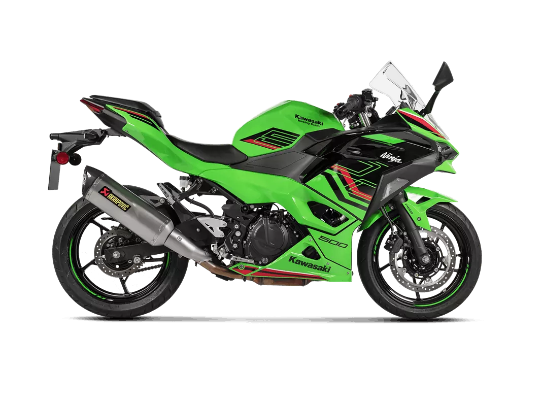 Akrapovic Slip-On Line (Carbon) Auspuff für Kawasaki Ninja 500 Z500 2024-2025