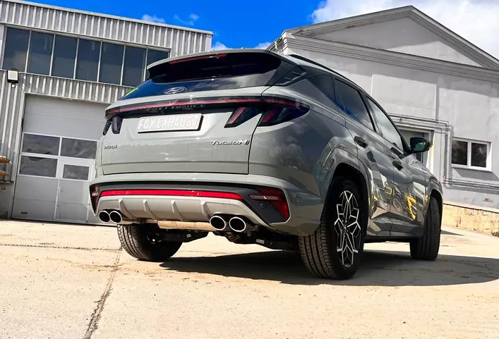 Hyundai Tucson NX4 - 4x2 & 4x4  Endschalldämpfer - 2x115x85 Typ 32 rechts/links