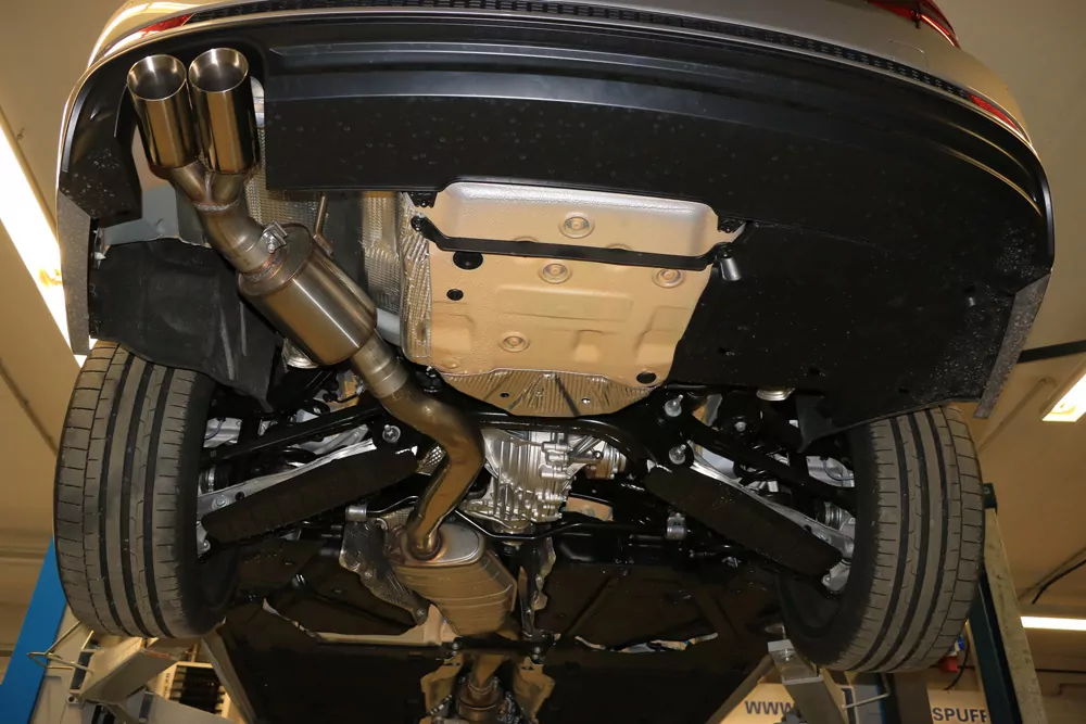 Audi A4 B9 - 3,0l TDI - quattro  Endschalldämpfer - 2x80 Typ 25