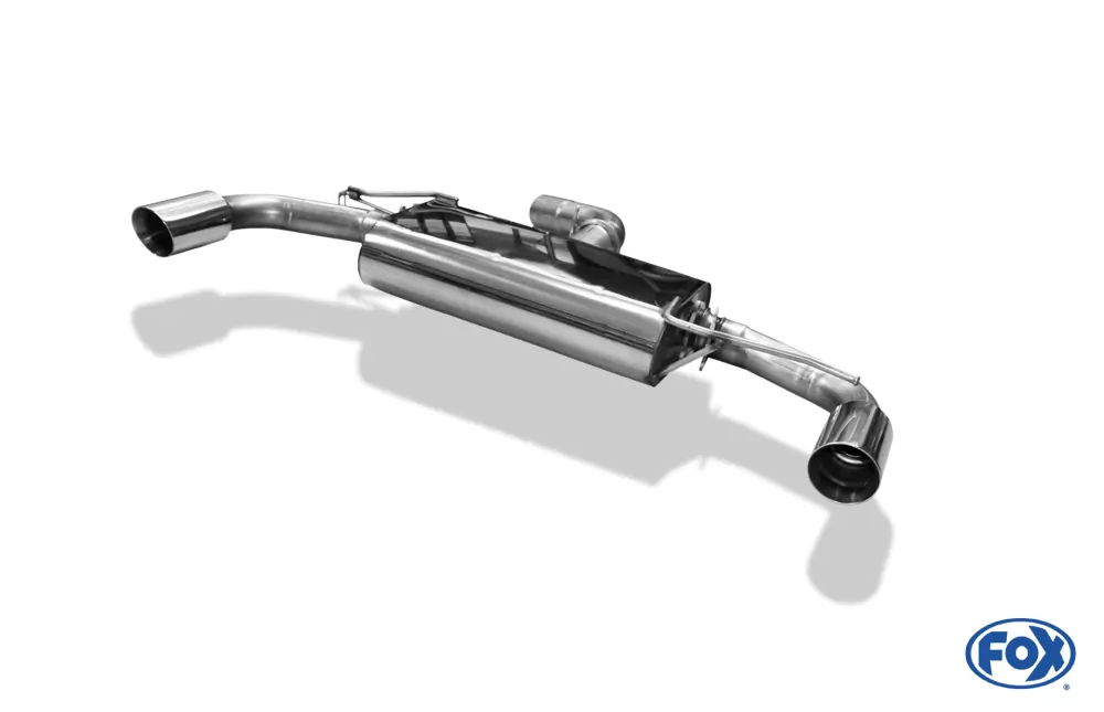 VW Golf 6 GTI + Cabrio  Endschalldämpfer Ausgang rechts/links - 1x90 Typ 25 rechts/links