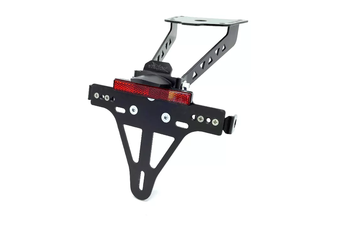 alpha Technik Kennzeichenhalter für Kawasaki Z900RS Cafe, Typ ZR900C / ZR900K, ab Modelljahr 2018-