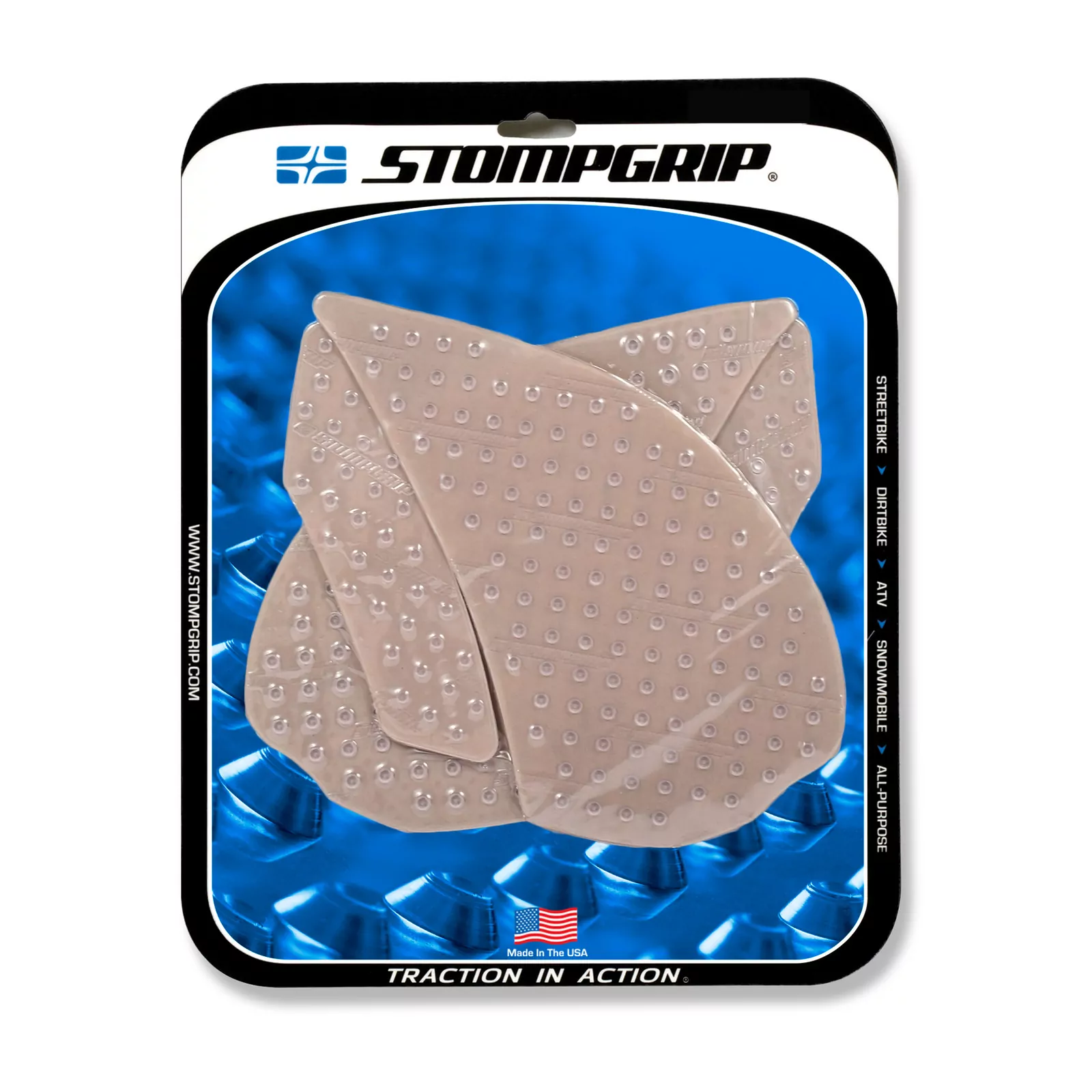 Stompgrip Traction Pad Volcano für Kawasaki Z1000 SX 11-17 Klar