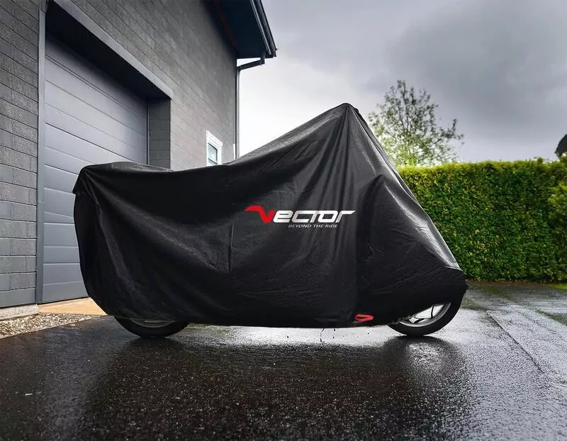 VECTOR H2O Abdeckplane für den Außenbereich HEAVY DUTY – Schwarz