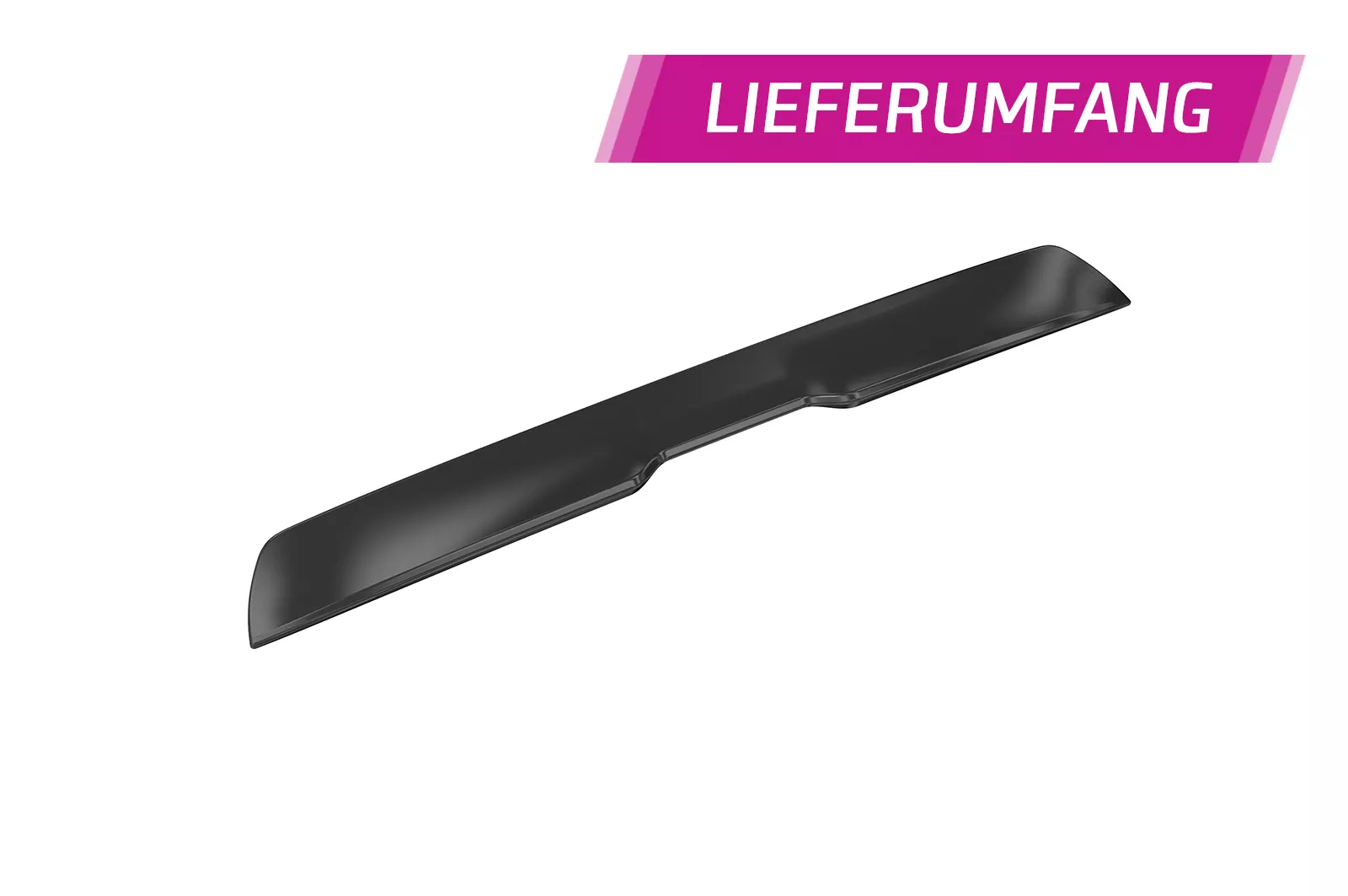 Heckscheibenblende für Toyota GR Supra (A90) HSB085 Schwarz Strukturiert