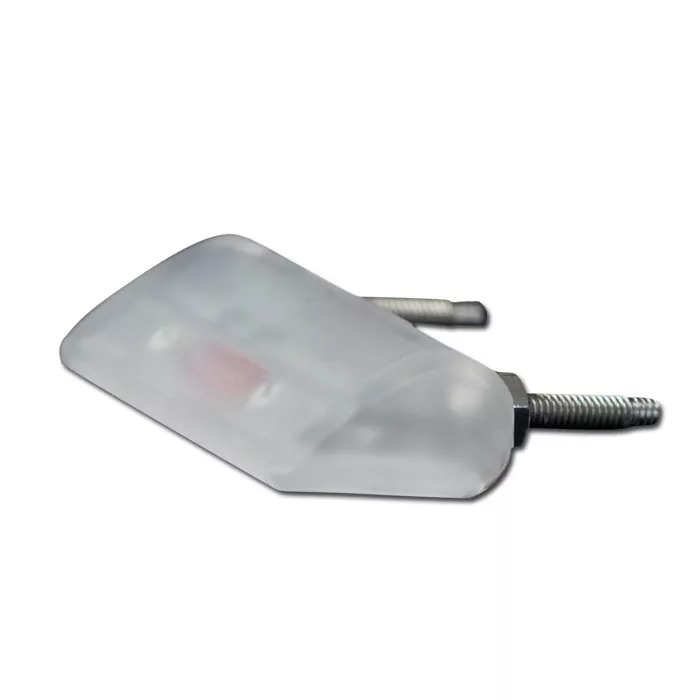 Smd-kennzeichenbeleuchtung "forty", Transp., Abs, E-geprüft, 3 Smd S, B: 42 Mm H: 10 Mm T: 17 Mm