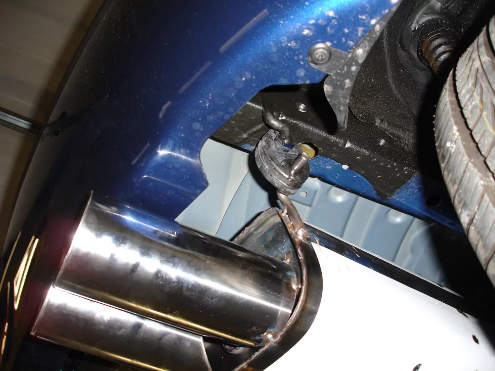 Hyundai Getz - 3/5 türer  Endschalldämpfer Ausgang rechts/links - 1x90 Typ 13 rechts/links