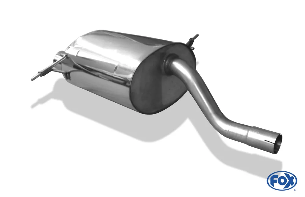 BMW E36 316i/318Ti Compact  Endschalldämpfer - 2x80 Typ 10