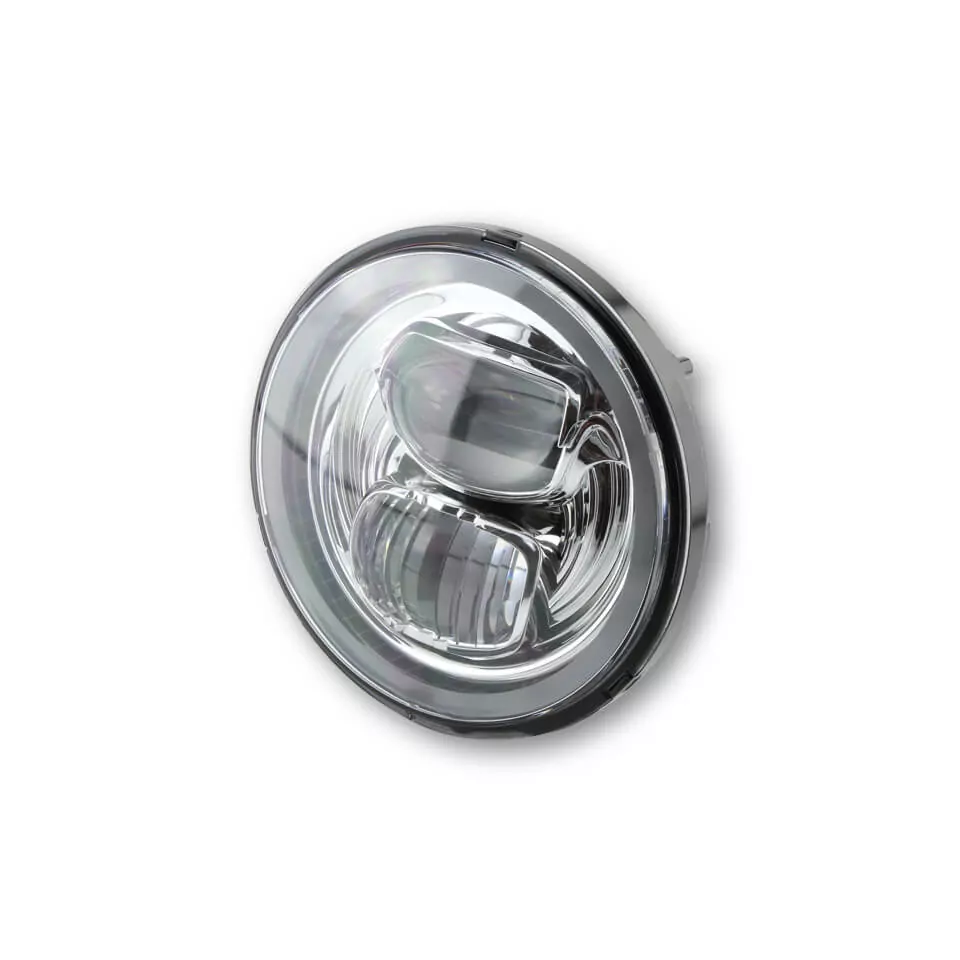 HIGHSIDER LED Hauptscheinwerfereinsatz TYP 7 mit Standlichtring, rund, 5 3/4 Zoll E-geprüft