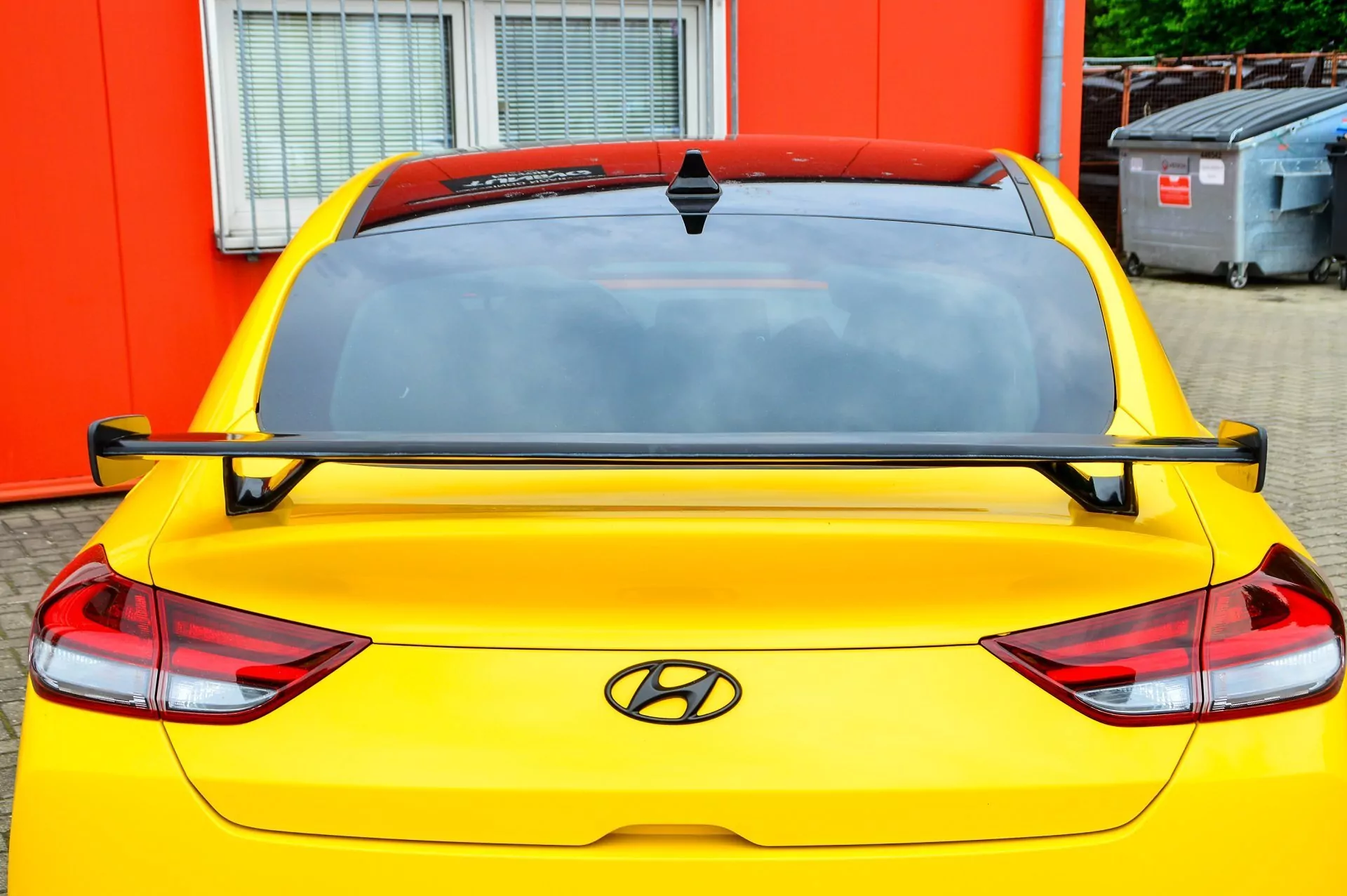 Heckspoiler für die die Heckklappe für Hyundai I30 N-Line Fastback ab Bj.2018-